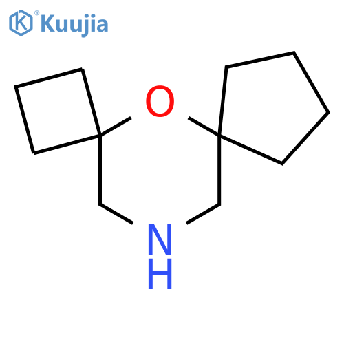 5-oxa-12-azadispiro3.1.4^{6}.3^{4}tridecane structure