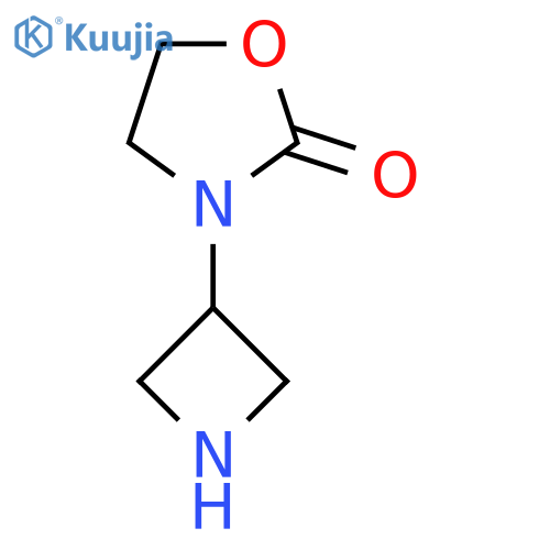 3-(azetidin-3-yl)-1,3-oxazolidin-2-one structure
