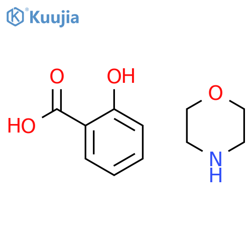 SALICYLIC ACID, compounded with MORPHOLINE (1:1) structure