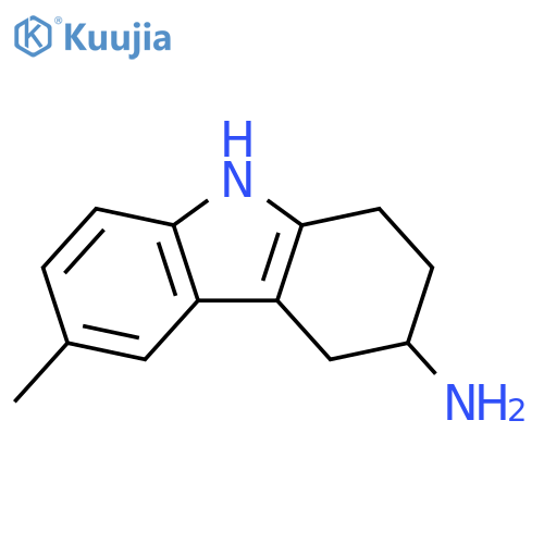 6-methyl-2,3,4,9-tetrahydro-1H-carbazol-3-amine structure