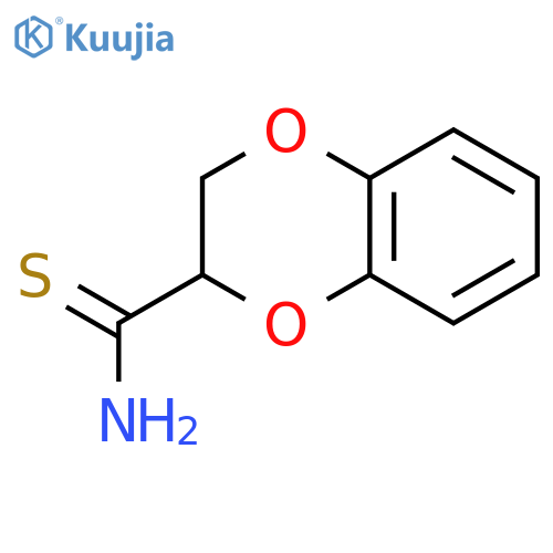 2,3-DIHYDRO-1,4-BENZODIOXINE-2-CARBOTHIOAMIDE structure