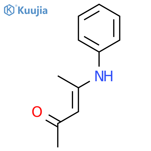 4-(Phenylamino)pent-3-en-2-one structure