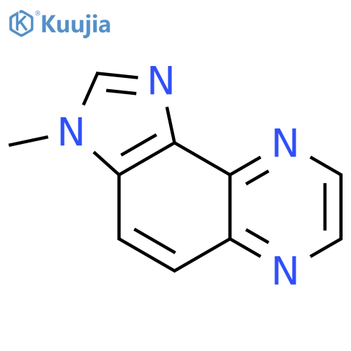 3H-Imidazo[4,5-f]quinoxaline,3-methyl- structure
