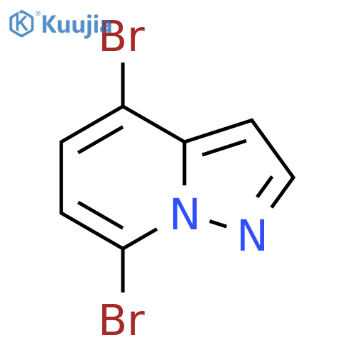 4,7-Dibromopyrazolo[1,5-a]pyridine structure