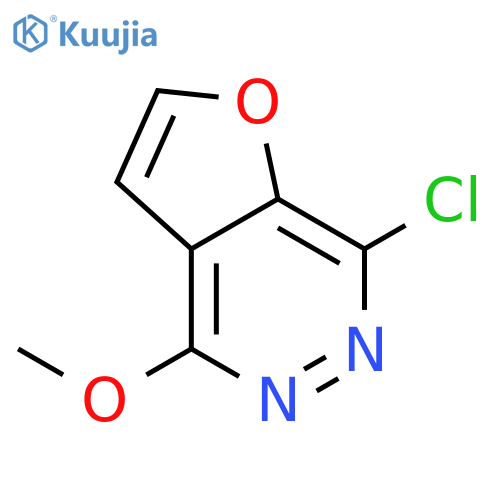 7-Chloro-4-methoxyfuro[2,3-d]pyridazine structure