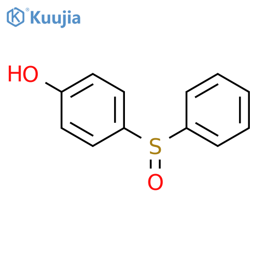 Phenol, 4-(phenylsulfinyl)- structure