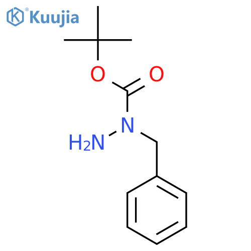 Hydrazinecarboxylic acid, 1-(phenylmethyl)-, 1,1-dimethylethyl ester structure