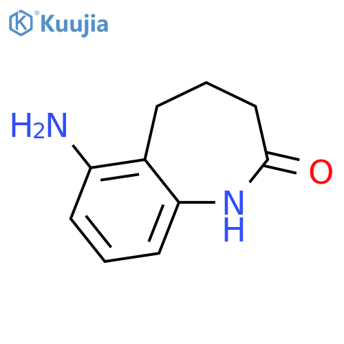 6-amino-4,5-dihydro-1H-benzo[b]azepin-2(3H)-one structure