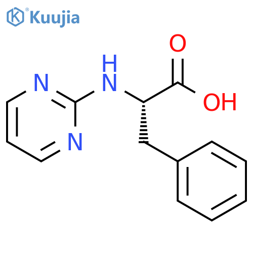 N-pyrimidin-2-ylphenylalanine structure