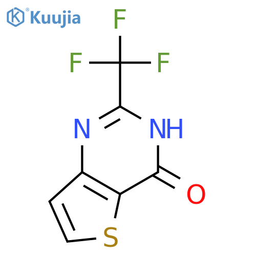 2-(trifluoromethyl)-3H,4H-thieno[3,2-d]pyrimidin-4-one structure