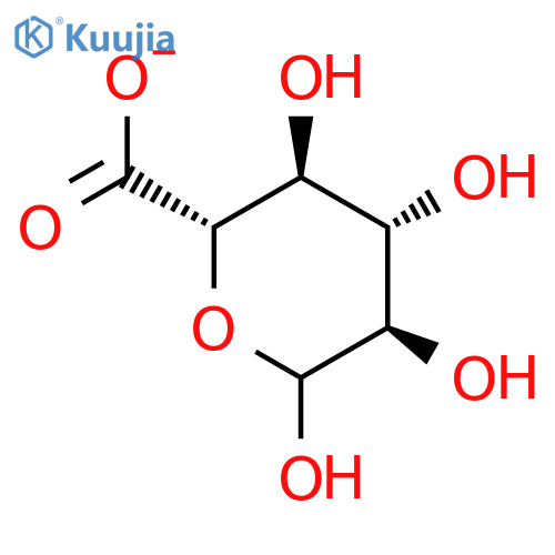 D-Glucopyranuronicacid, ion(1-) structure