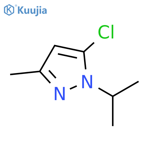 5-chloro-3-methyl-1-(propan-2-yl)-1H-pyrazole structure
