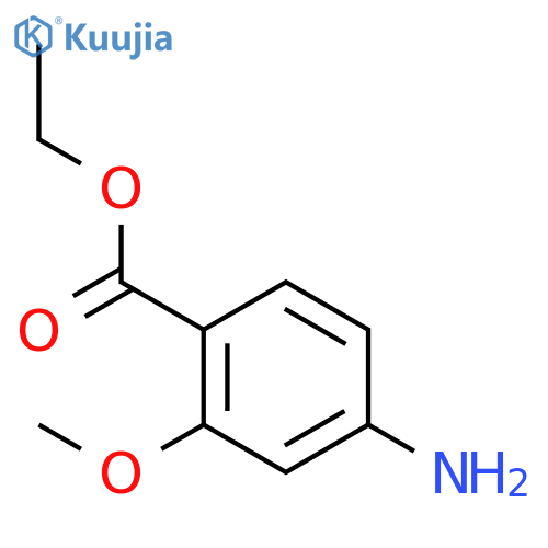 ethyl 4-amino-2-methoxybenzoate structure