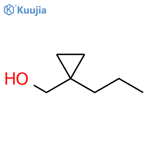 (1-propylcyclopropyl)methanol structure