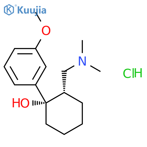 Cyclohexanol,2-[(dimethylamino)methyl]-1-(3-methoxyphenyl)-, hydrochloride (1:1), (1S,2S)- structure