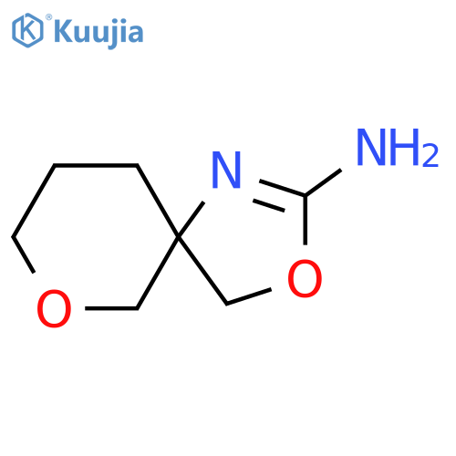 3,7-dioxa-1-azaspiro4.5dec-1-en-2-amine structure