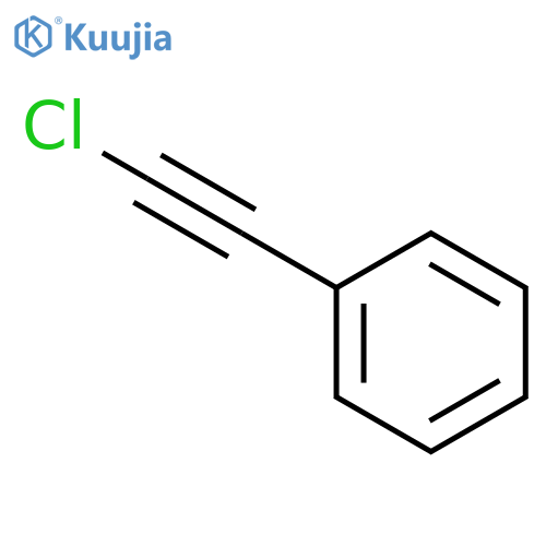 Benzene,(2-chloroethynyl)- structure