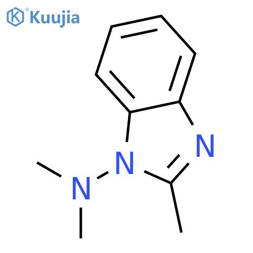 1H-Benzimidazol-1-amine,N,N,2-trimethyl- structure
