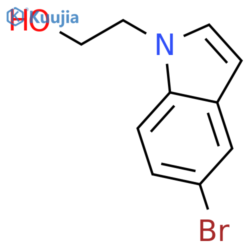 2-(5-bromo-1H-indol-1-yl)ethan-1-ol structure
