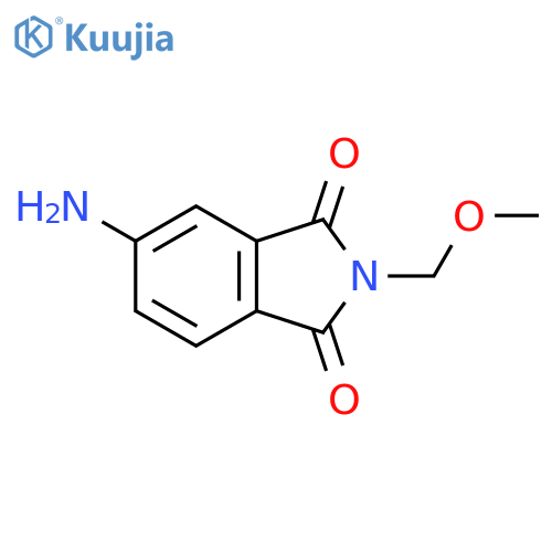 1H-Isoindole-1,3(2H)-dione, 5-amino-2-(methoxymethyl)- structure