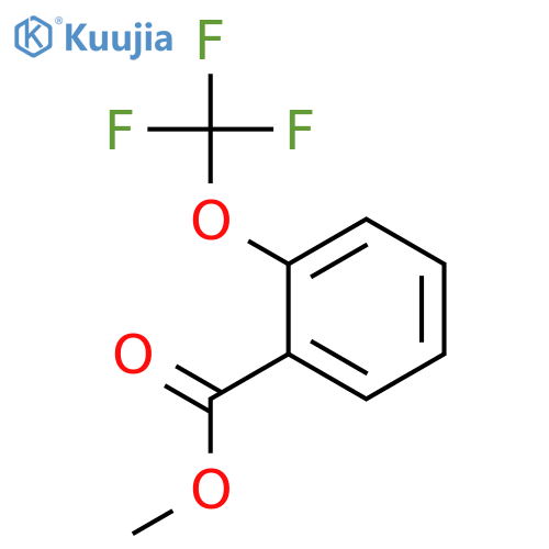 Benzoic acid,2-(trifluoromethoxy)-, methyl ester structure