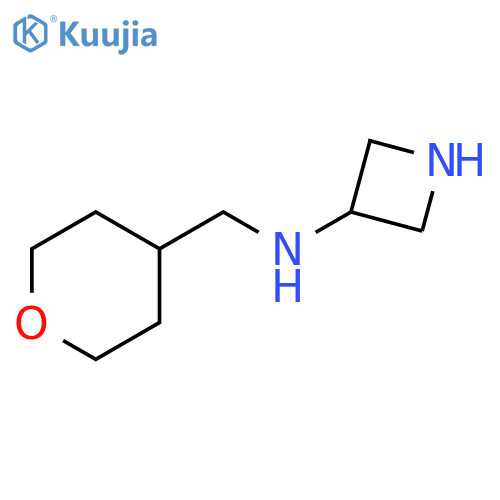 N-(oxan-4-yl)methylazetidin-3-amine structure
