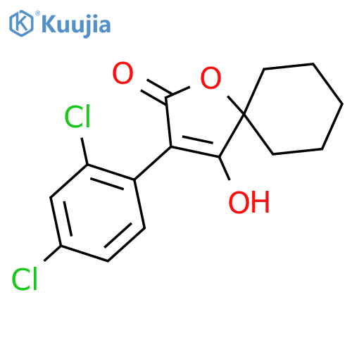 O-Des-(2,2-methylbutyryl) Spirodiclofen structure