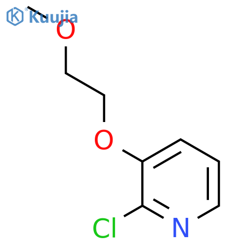 2-Chloro-3-(2-methoxyethoxy)pyridine structure