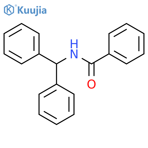 Benzamide,N-(diphenylmethyl)- structure
