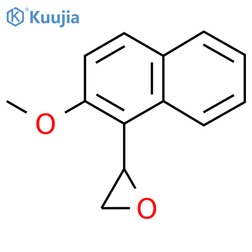 2-(2-methoxynaphthalen-1-yl)oxirane structure