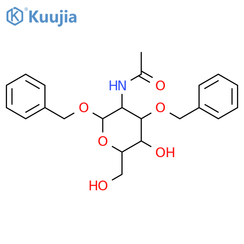 1,3-O-Dibenzyl-N-acetyl-b-D-glucosamine structure
