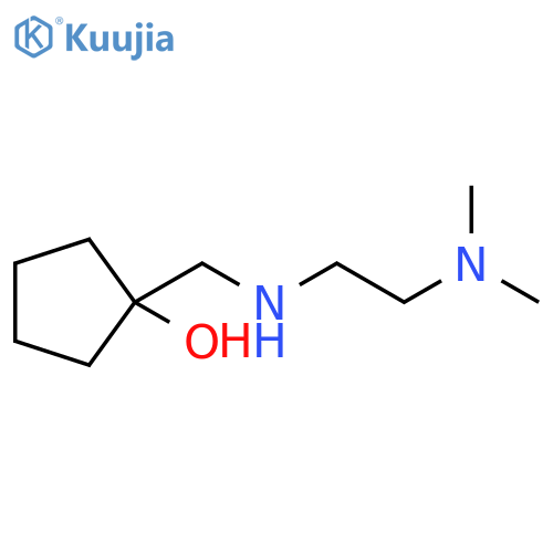 1-({2-(dimethylamino)ethylamino}methyl)cyclopentan-1-ol structure
