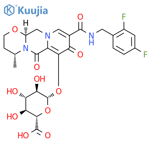 Dolutegravir O-β-D-Glucuronide structure
