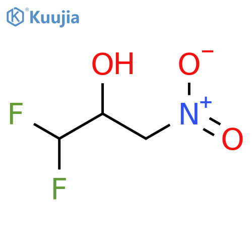 3,3-Difluoro-1-nitro-2-propanol structure