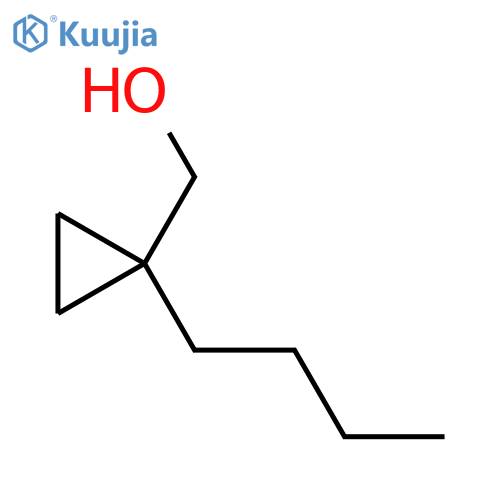 (1-Butylcyclopropyl)methanol structure