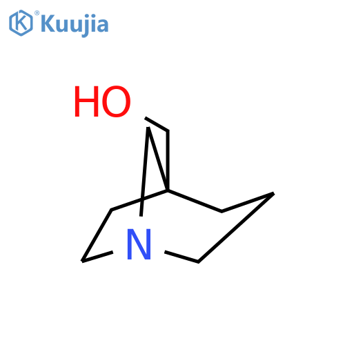 {1-azabicyclo3.2.1octan-5-yl}methanol structure