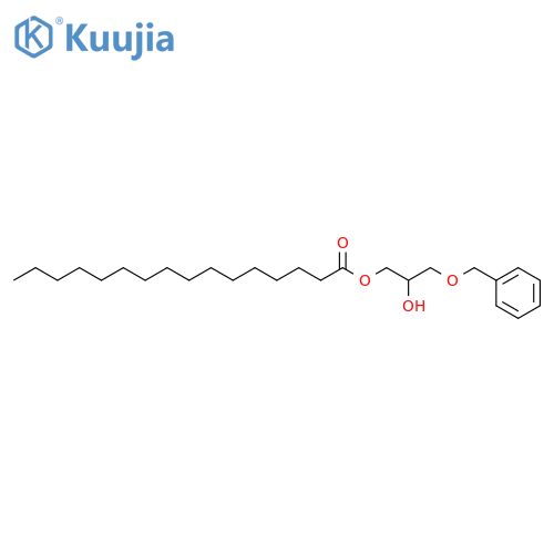 1-Palmitoyl-3-O-benzyl-rac-glycerol structure
