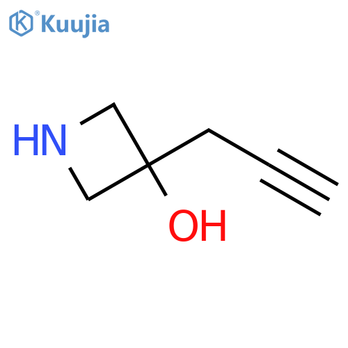 3-(prop-2-yn-1-yl)azetidin-3-ol structure