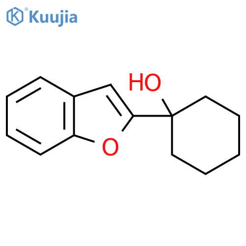 1-(BenZofuran-2-yl)cyclohexanol structure