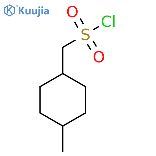 (4-methylcyclohexyl)methanesulfonyl chloride, Mixture of diastereomers structure