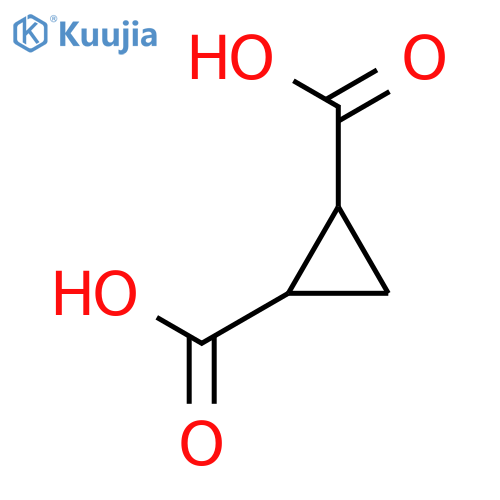 Cyclopropane-1,2-dicarboxylic acid structure