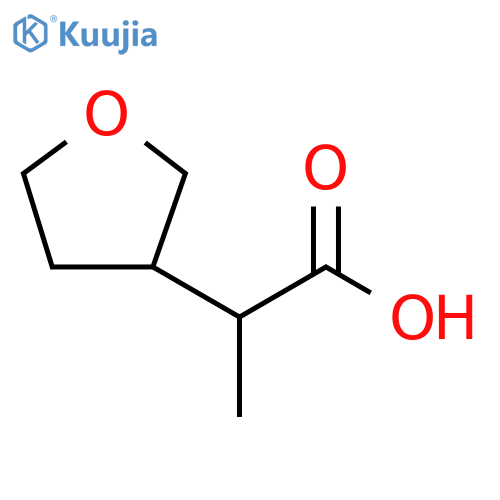 2-(OXOLAN-3-YL)PROPANOIC ACID structure