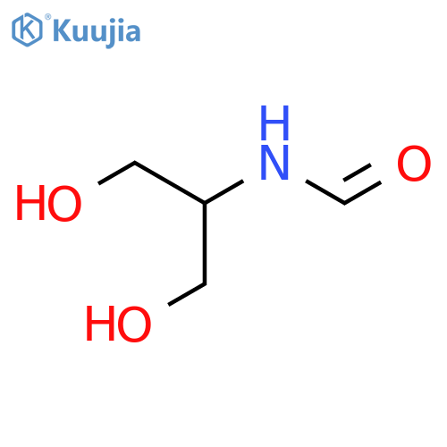 Formamide, N-[2-hydroxy-1-(hydroxymethyl)ethyl]- structure