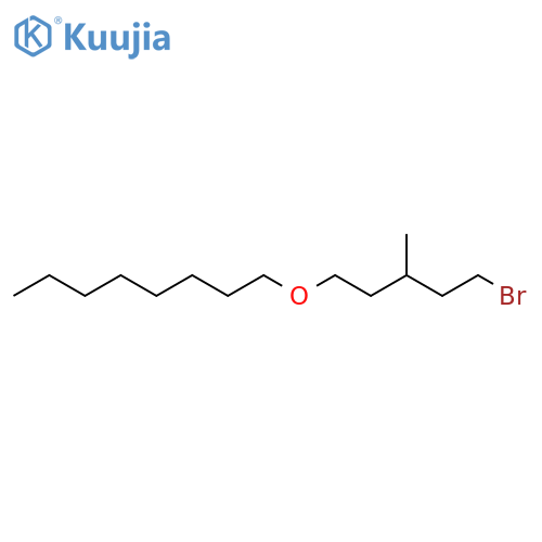 1-((5-Bromo-3-methylpentyl)oxy)octane structure