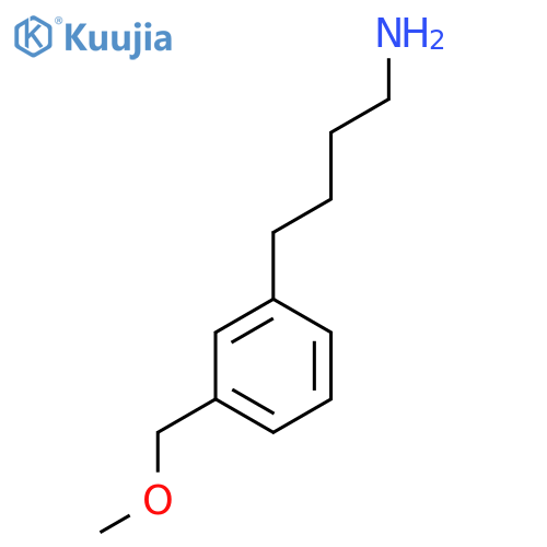 4-3-(methoxymethyl)phenylbutan-1-amine structure