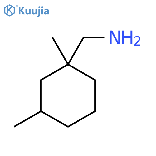 (1,3-Dimethylcyclohexyl)methanamine structure
