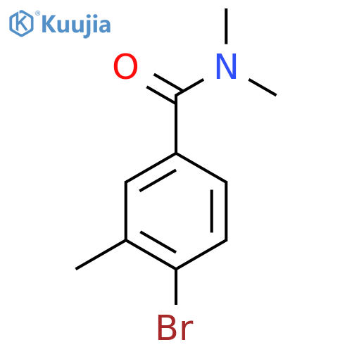 4-Bromo-N,N,3-trimethylbenzamide structure