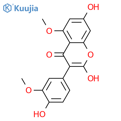2,3',4',5,7-Pentahydroxyisoflavone; 3',5-Di-Me ether structure