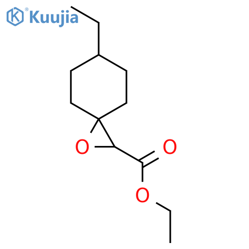 Ethyl 6-ethyl-1-oxaspiro[2.5]octane-2-carboxylate structure