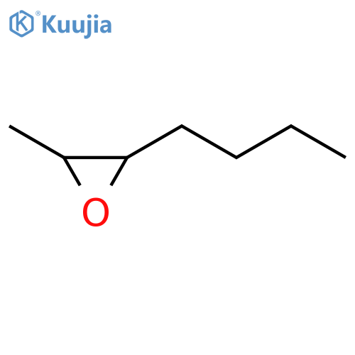 Oxirane,2-butyl-3-methyl- structure
